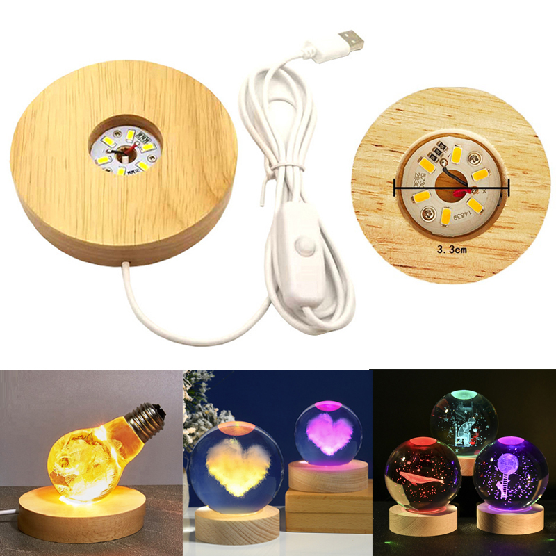 Resin Art And Jewelry - Reçine Sanat Ekran Yuvarlak Ahşap Renkli