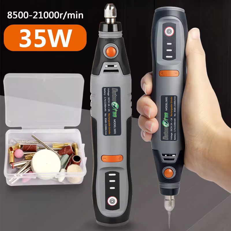 Resin Art Drill Machine - 35 W USB Akülü Döner Alet