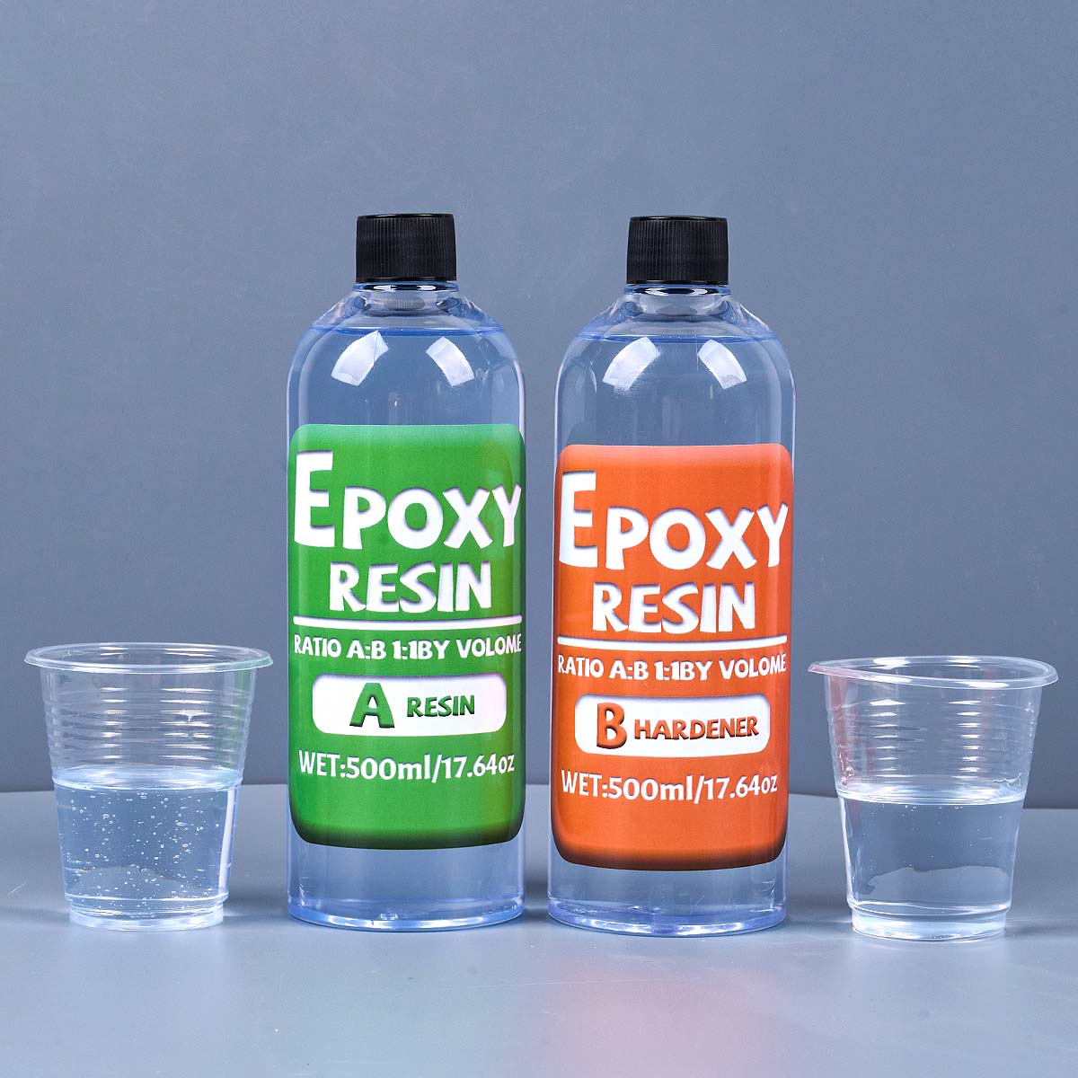 Resin Art Epoxy - 1:1 Oranı Epoksi Reçine Kiti Anti-Sarıklama