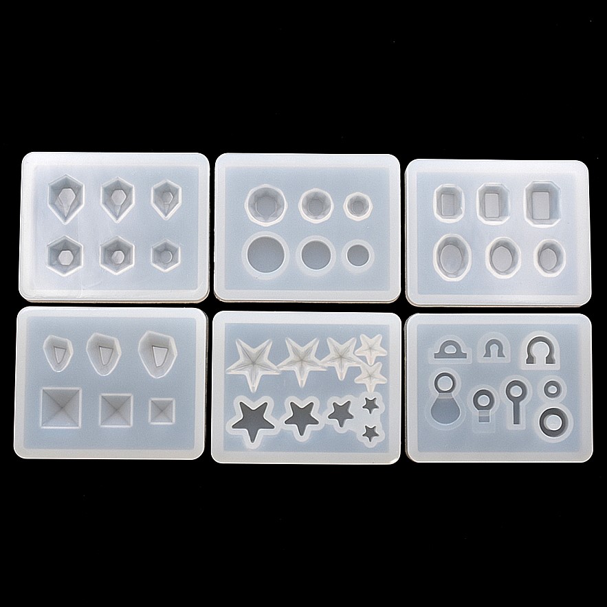 Resin Art And Jewelry - SNASAN Sevimli Boncuk silikon kalıp Küpe