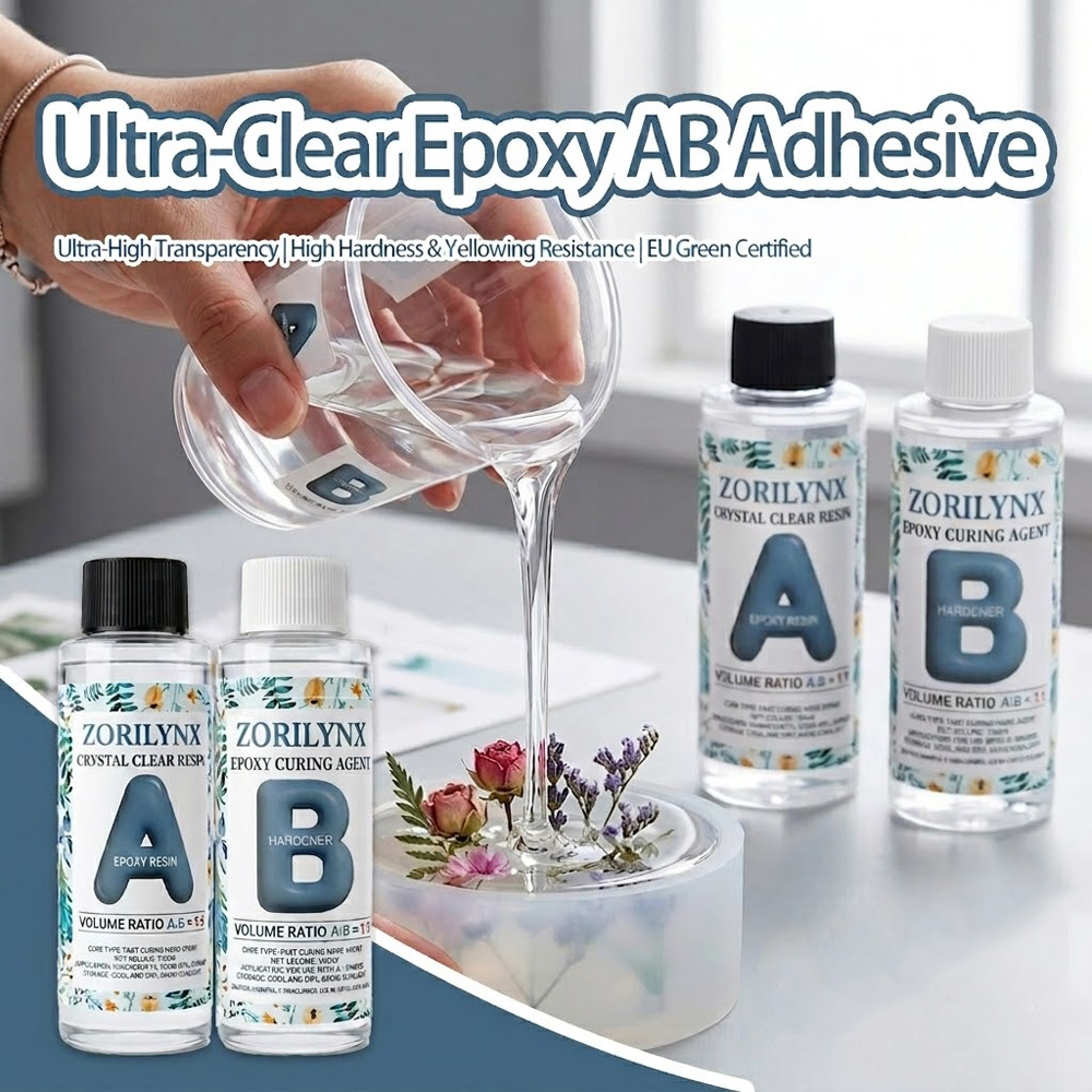 Resin Art Easy - 200ml Kristal Berraklığında Epoksi Reçine Kiti