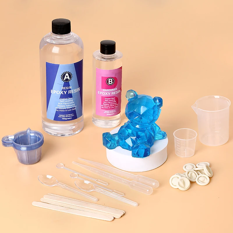 Resin Art Easy - Epoksi Reçine Kiti Kristal Temizle Kolay