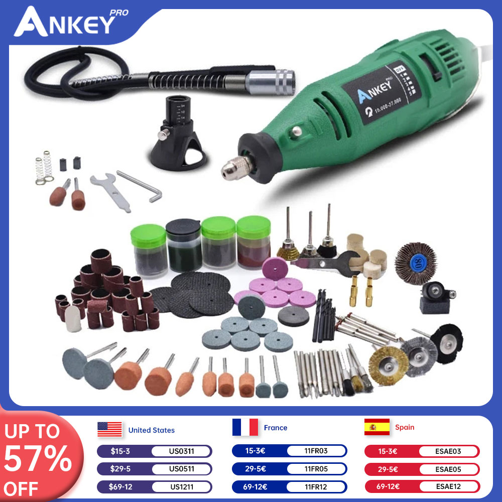 Resin Art Drill Machine - 180W elektrikli değirmeni Mini aracı gravür