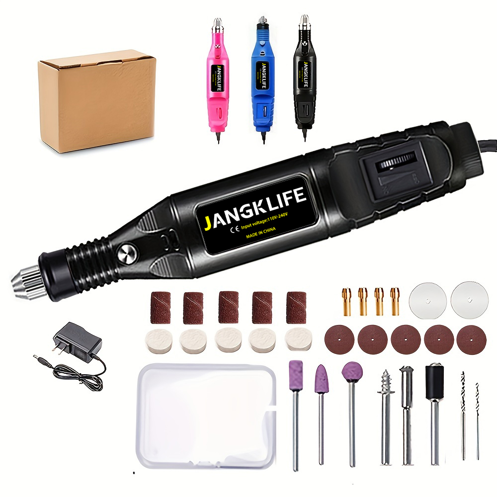 Resin Art Drill Machine - JANGKLIFE 9 V Mini Matkap Elektrikli