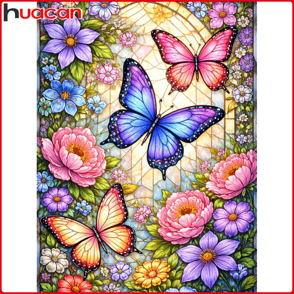 Resin Art Kit For Beginners - Huacan Tam Kare Yuvarlak Elmas Boyama