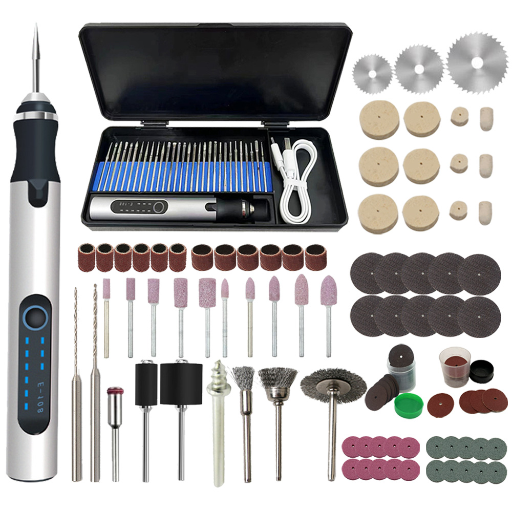 Resin Art Drill Machine - 4.2 V 5000-10000-18000r Elektrikli Mini Öğütücü