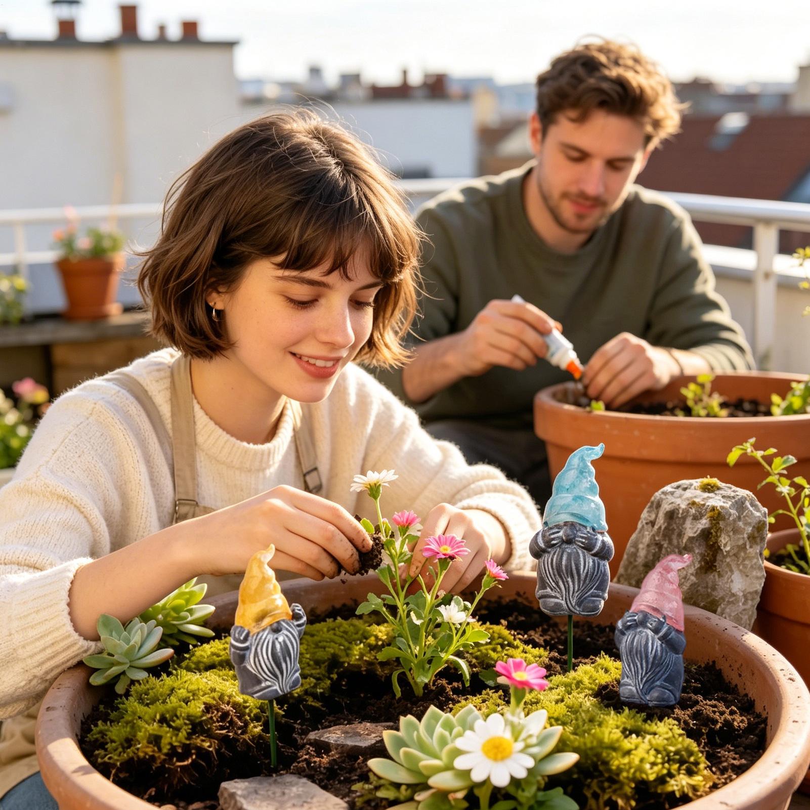Dekoratif Bahçe Kazıkları 3 Pa - Resin Art Flower incelemesi ve fiyatı