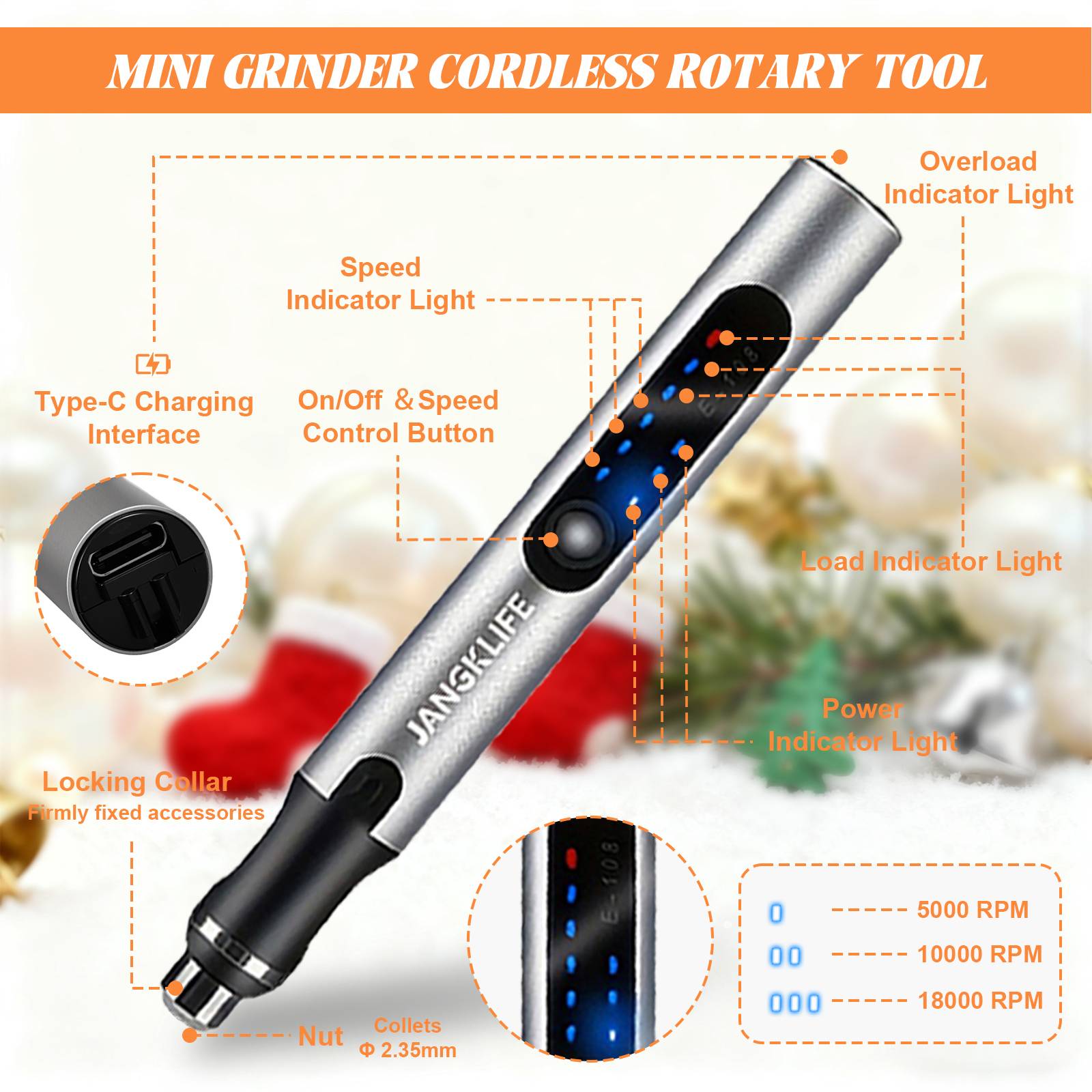 USB akülü döner Tool Kit için  - Resin Art Drill Machine incelemesi ve fiyatı