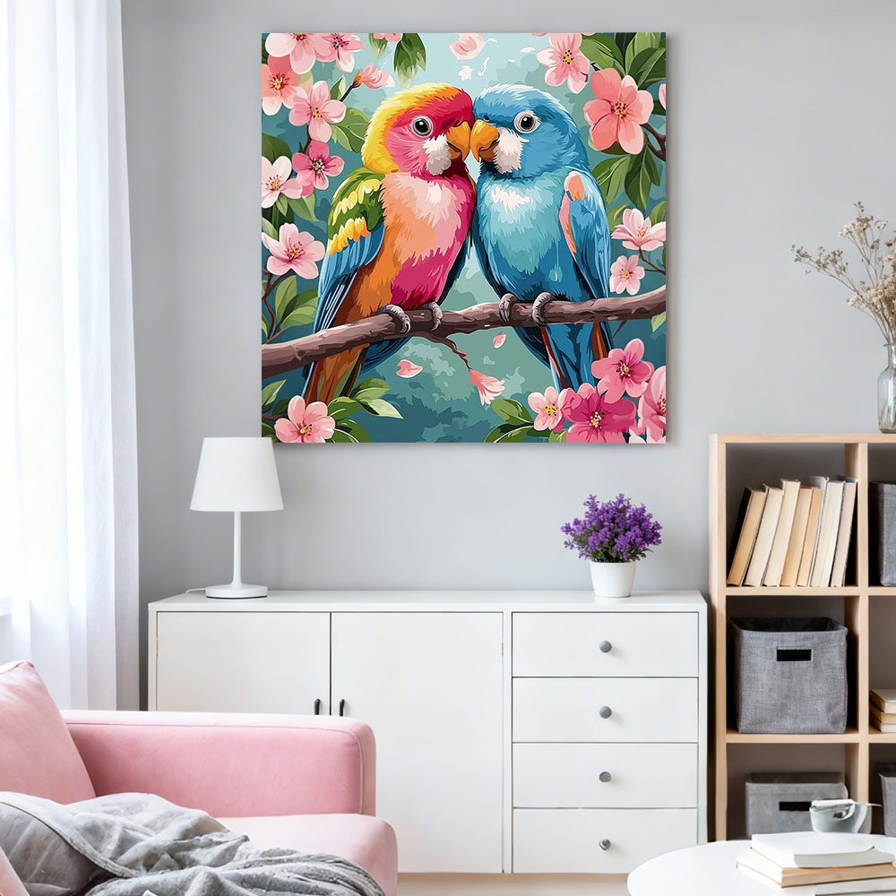 HUACAN Elmas Boyama Kuş Çiçek  - Resin Art Rose incelemesi ve fiyatı