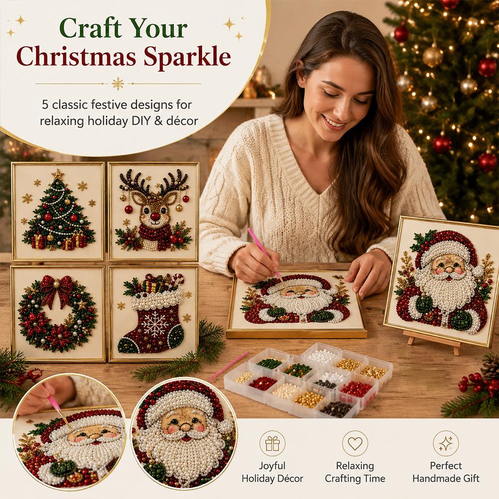 Noel Baba İnci Sanatı DIY Kiti - Resin Art Wall Decor incelemesi ve fiyatı