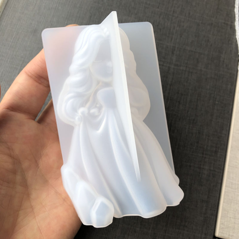 3D Sevimli Prenses Silikon Mum - Resin Art Furniture incelemesi ve fiyatı