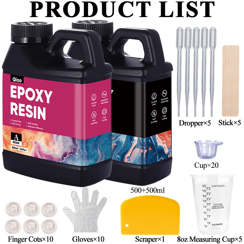 500ml 1000ml Kolay Karıştırıla - Resin Art Easy incelemesi ve fiyatı