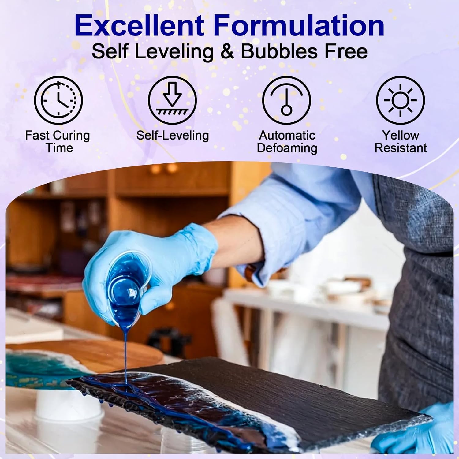 Kristal Berraklığında Epoksi R - Resin Art Epoxy incelemesi ve fiyatı