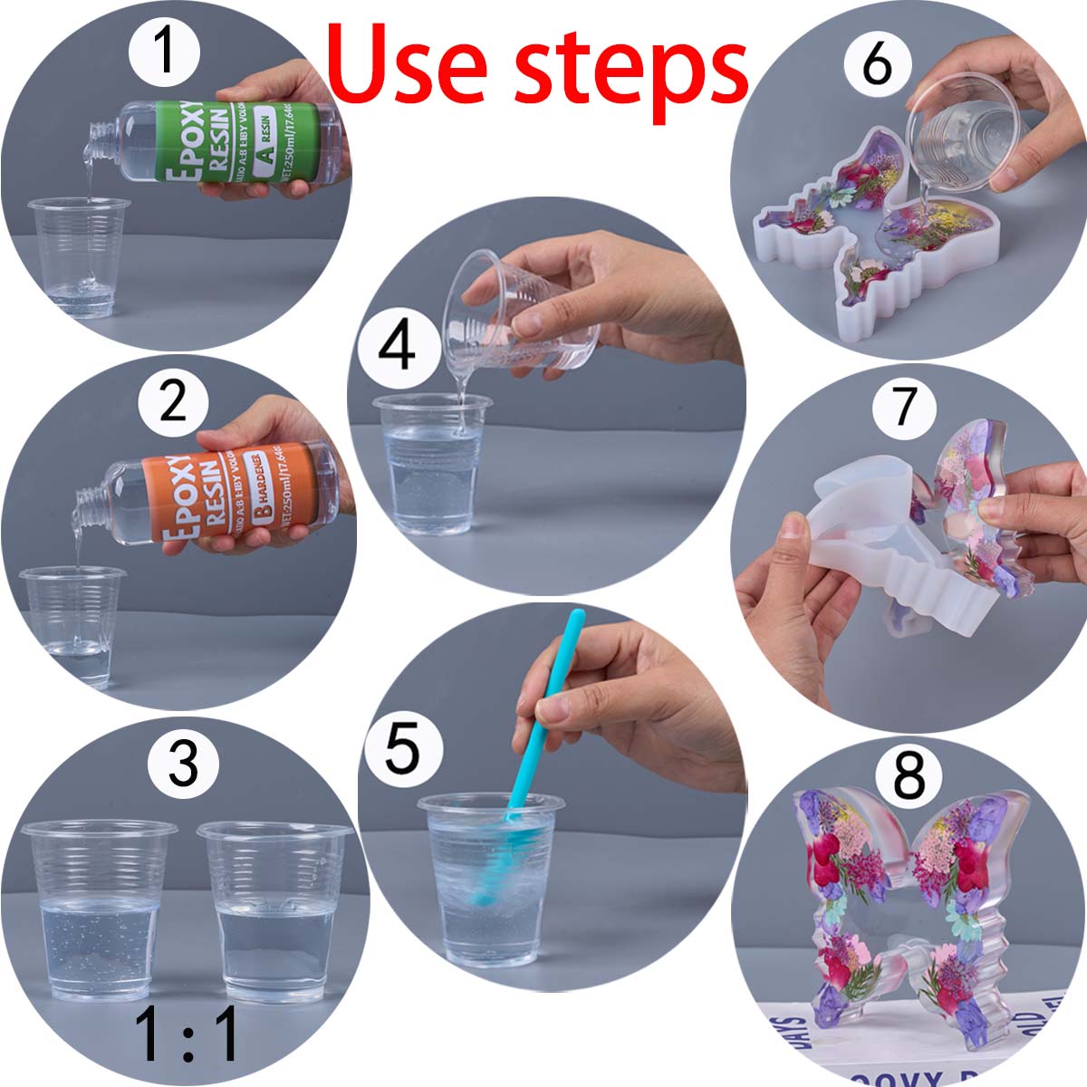 1:1 Oranı Epoksi Reçine Kiti A - Resin Art Epoxy incelemesi ve fiyatı