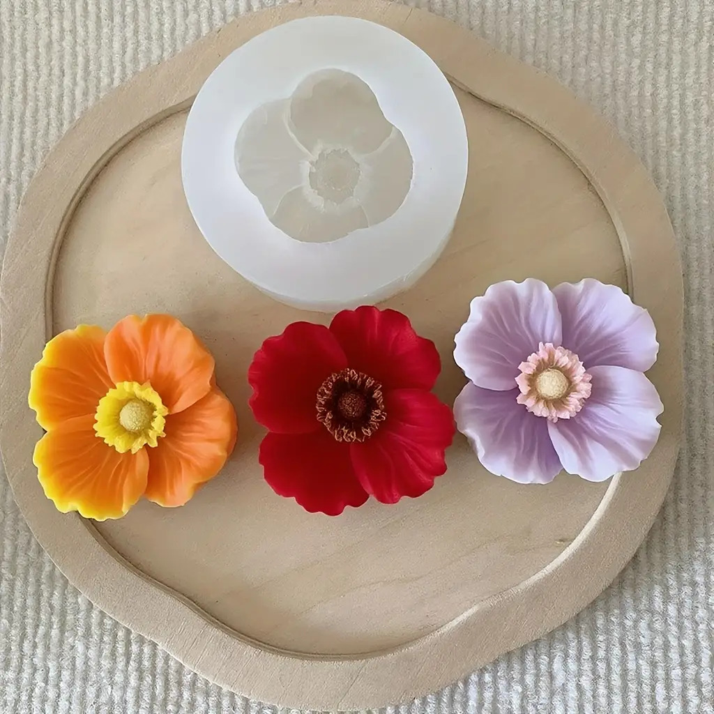 Çiçek Silikon Mum Kalıbı, Sabu - Resin Art Furniture incelemesi ve fiyatı
