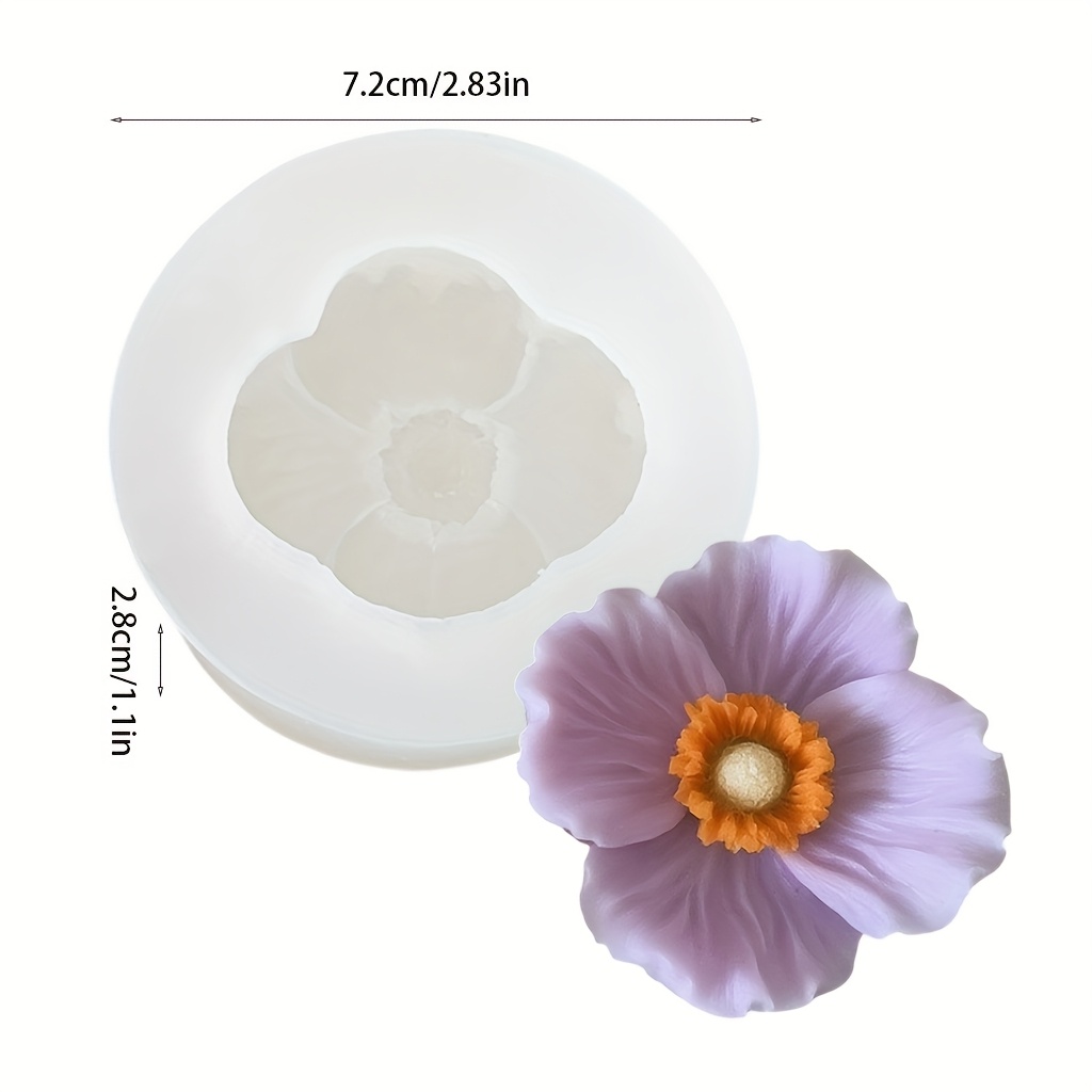 Çiçek Silikon Mum Kalıbı, Sabu - Resin Art Furniture incelemesi ve fiyatı