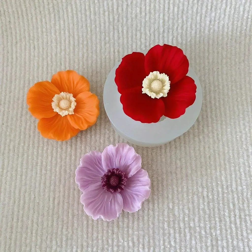 Çiçek Silikon Mum Kalıbı, Sabu - Resin Art Furniture incelemesi ve fiyatı