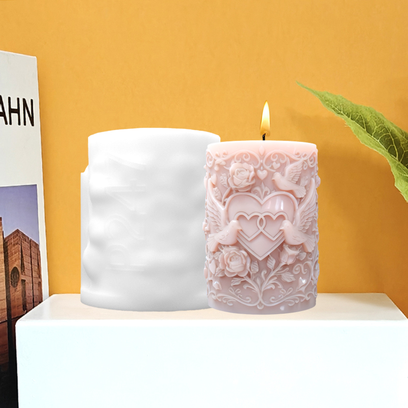 Çift Kalpli Bağlantılı Beyaz G - Resin Art And Design incelemesi ve fiyatı