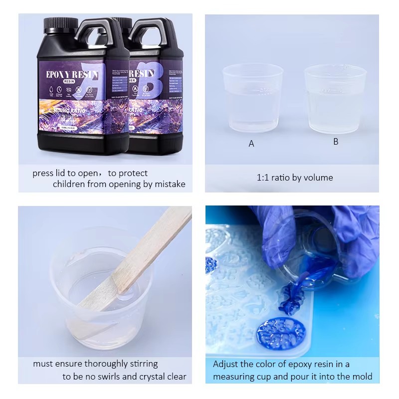 Kolay Karışım 1:1 Epoksi Reçin - Resin Art Epoxy incelemesi ve fiyatı