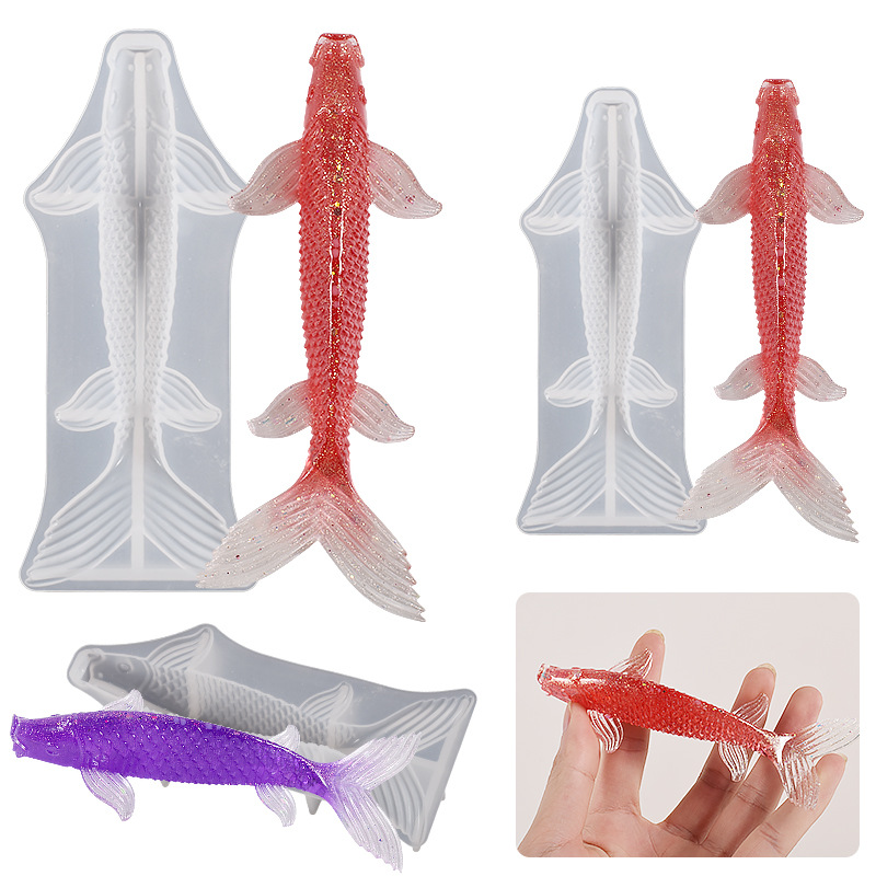 3D Koi Balık Şekilli Epoksi Re - Resin Art Epoxy incelemesi ve fiyatı