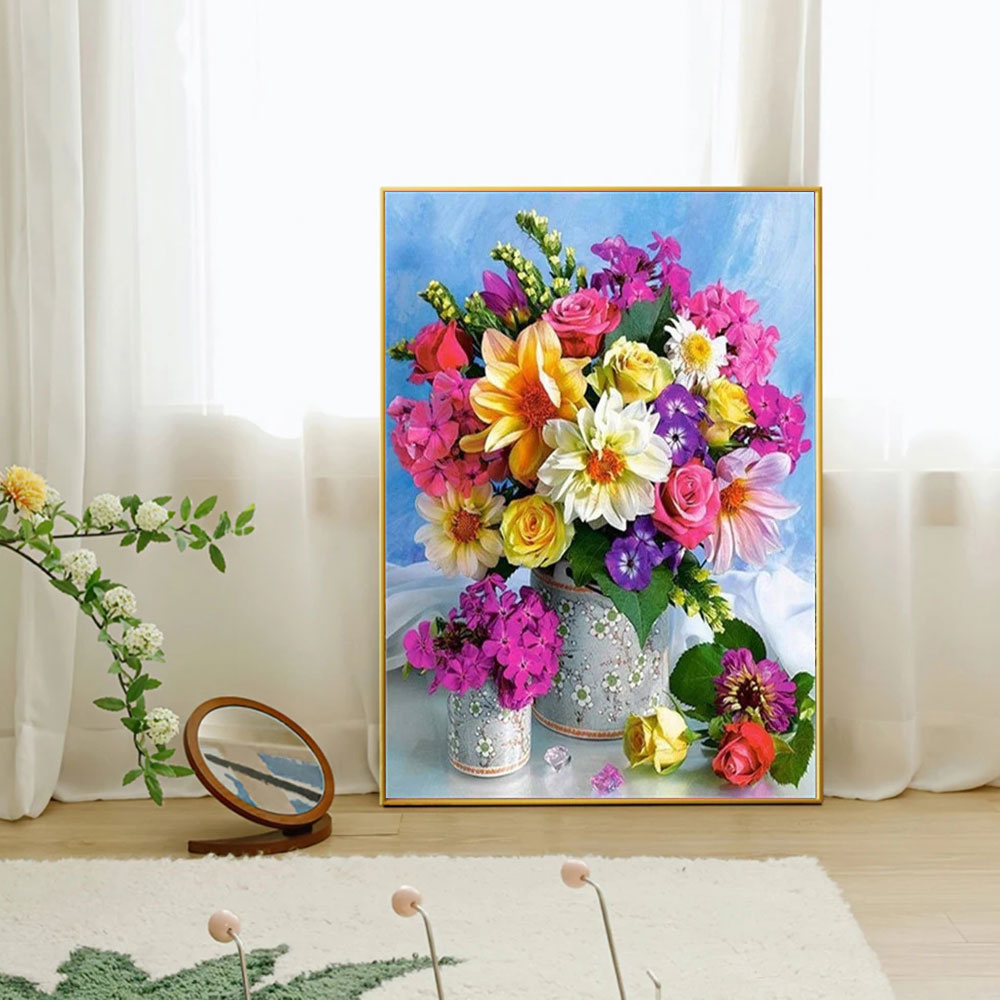 Tam Elmas Mozaik Çiçek 5D Elma - Resin Art Wall Decor incelemesi ve fiyatı