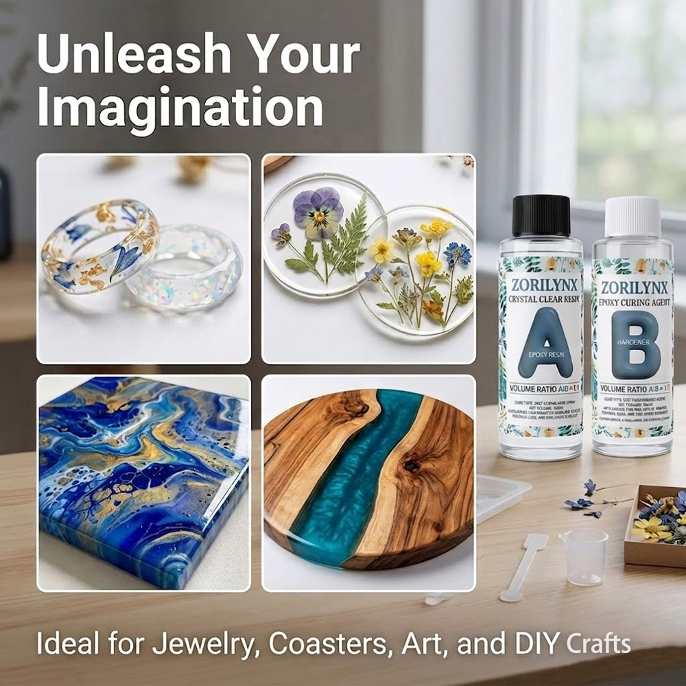200ml Kristal Berraklığında Ep - Resin Art Easy incelemesi ve fiyatı