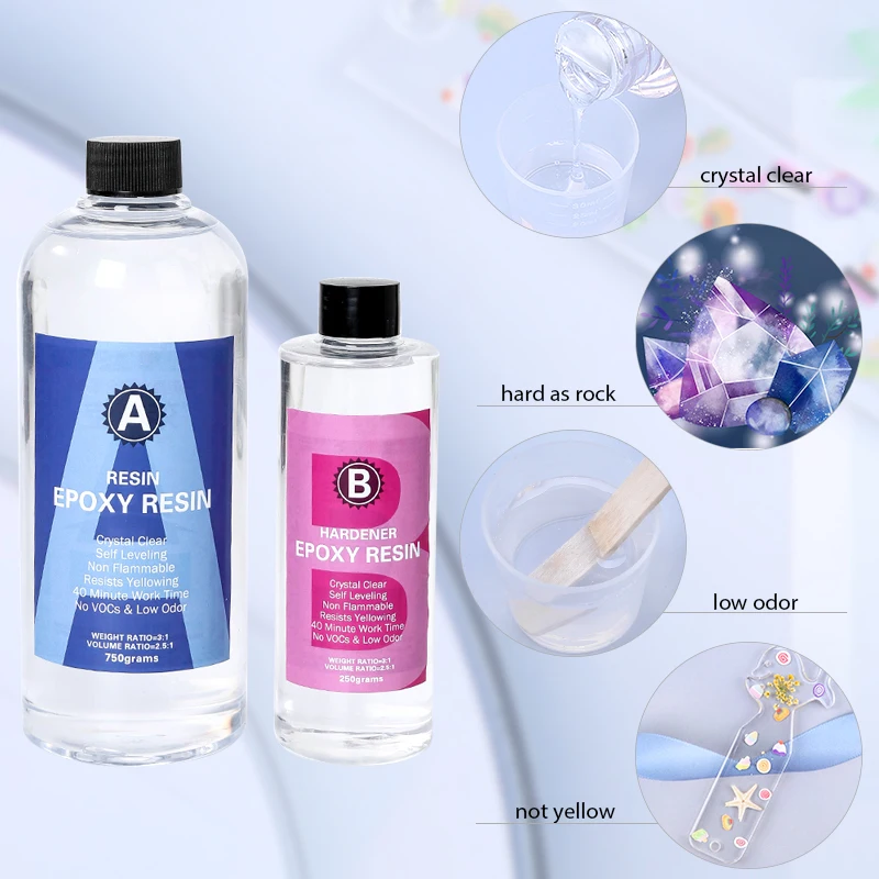 Epoksi Reçine Kiti Kristal Tem - Resin Art Easy incelemesi ve fiyatı