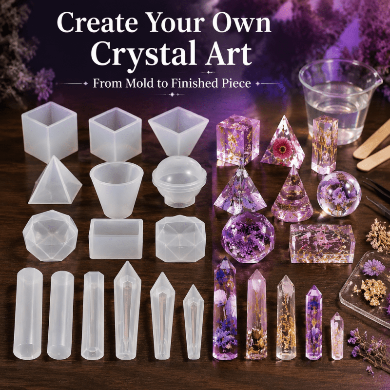 15 adet Kristal Reçine Silikon - Resin Art Furniture incelemesi ve fiyatı