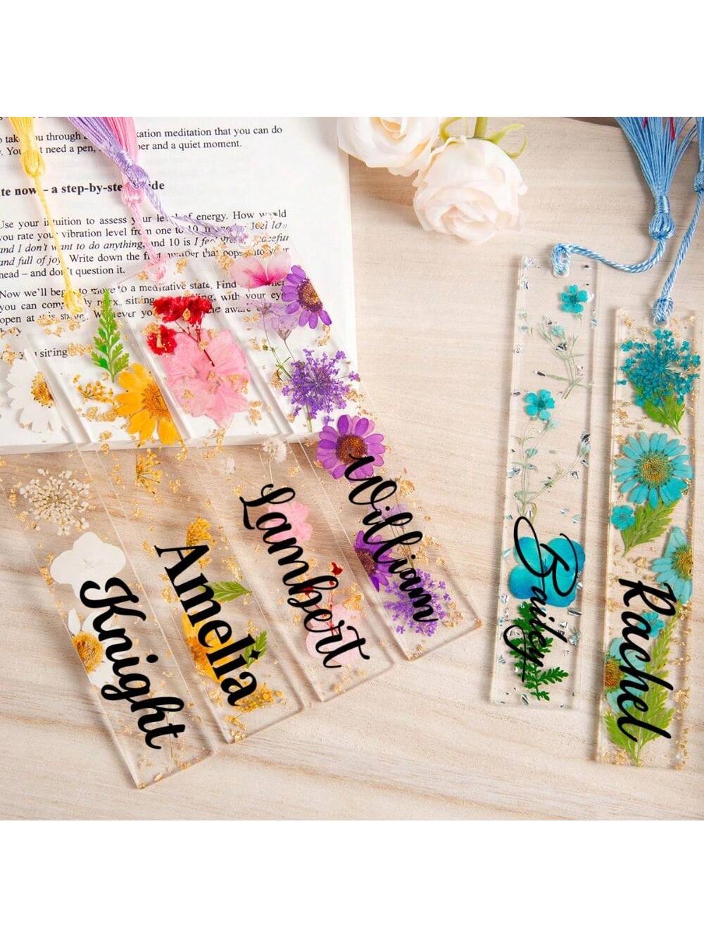 1 adet kişiselleştirilmiş pres - Resin Art Name incelemesi ve fiyatı