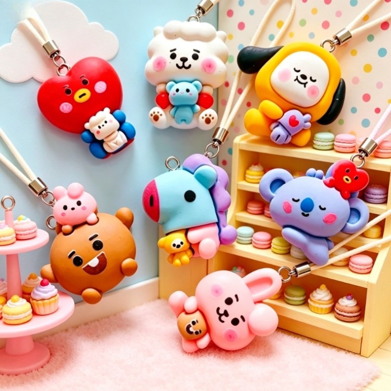7 adet BT21 Reçine Karikatür F - Resin Art Love incelemesi ve fiyatı