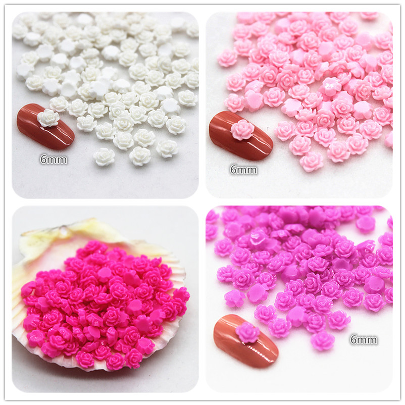 100 adet 6mm reçine Mini gül ç - Resin Art Rose incelemesi ve fiyatı