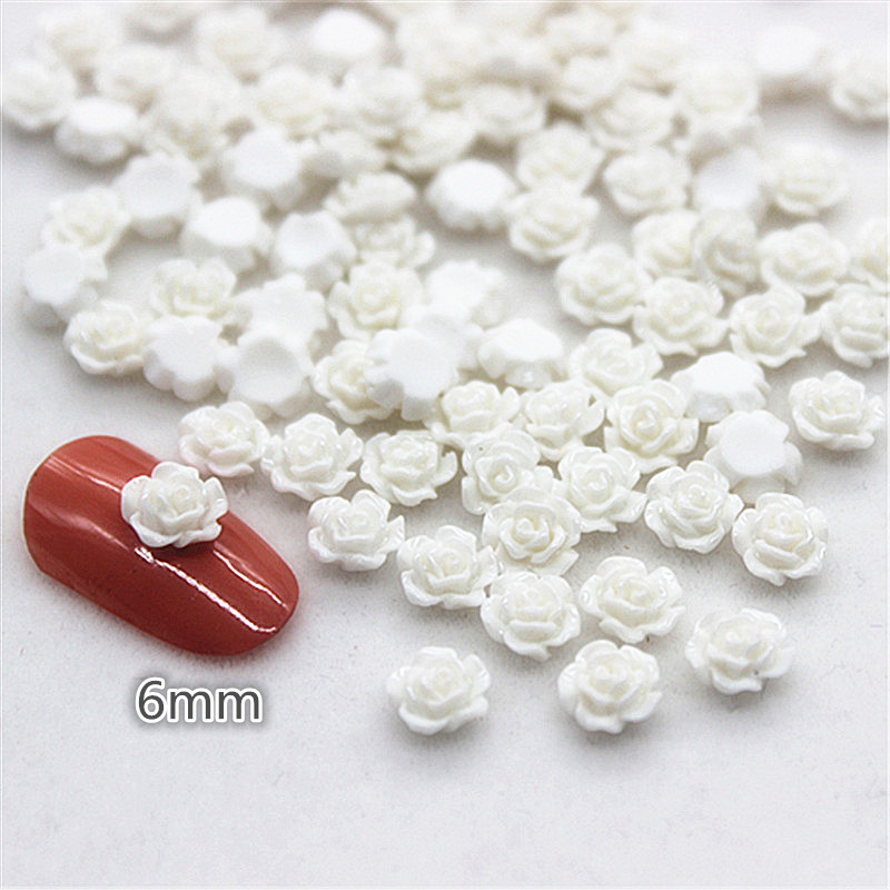 100 adet 6mm reçine Mini gül ç - Resin Art Rose incelemesi ve fiyatı