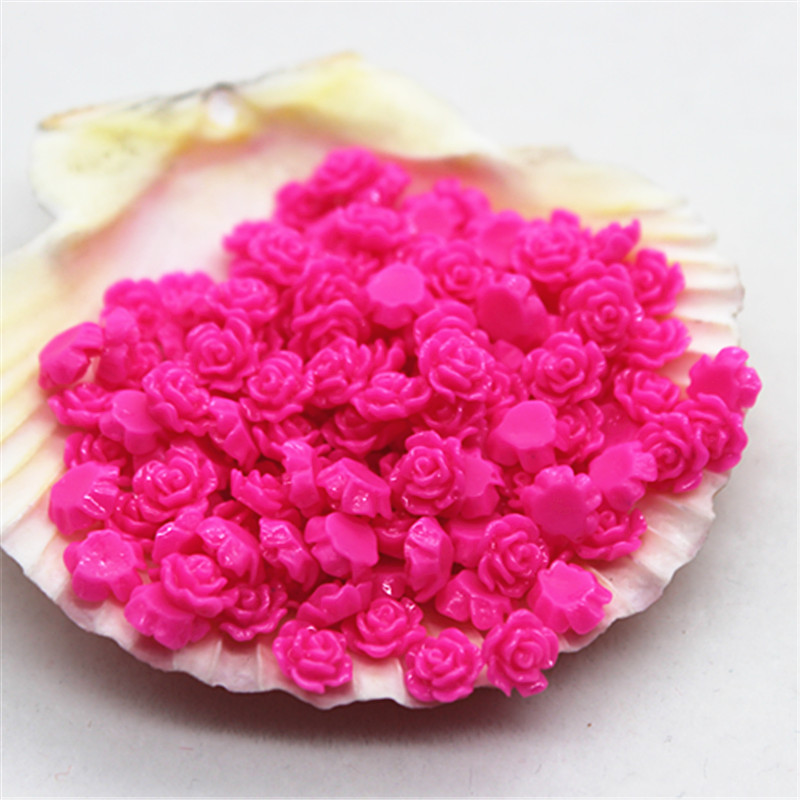 100 adet 6mm reçine Mini gül ç - Resin Art Rose incelemesi ve fiyatı