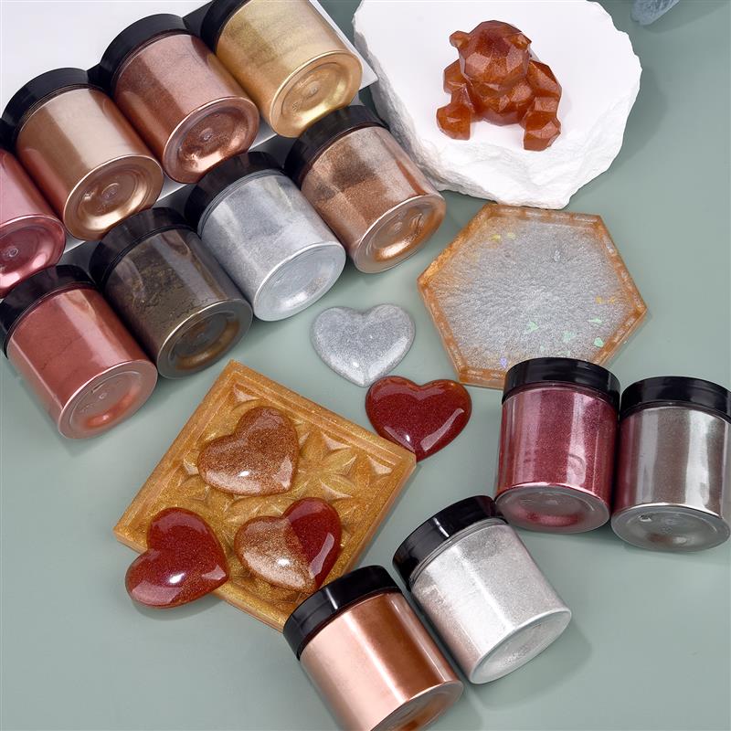 50g pırıltılı metalik altın gü - Resin Art Epoxy incelemesi ve fiyatı