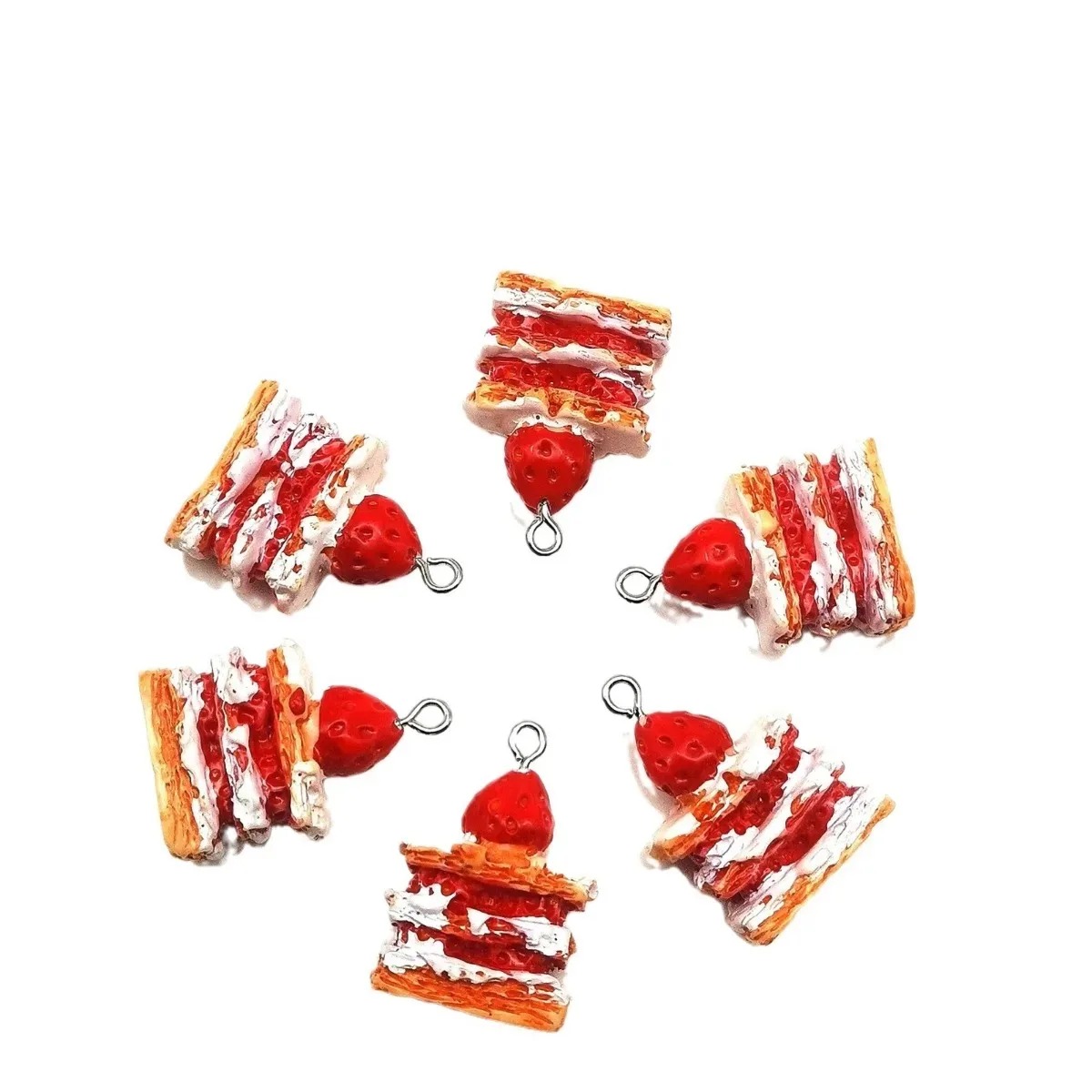 10 adet Mini Simüle Çilekli Ke - Resin Art Love incelemesi ve fiyatı