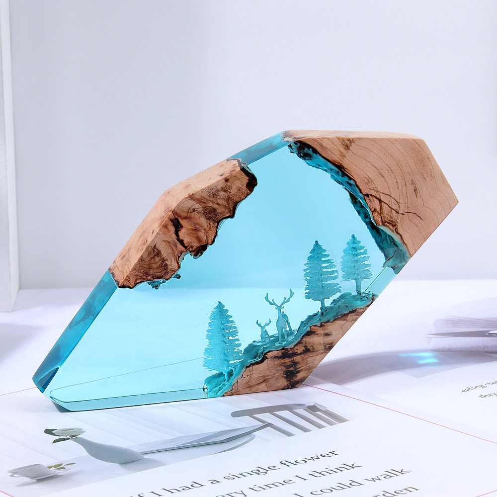 Orman Perisi Geyiği Masaüstü S - Resin Art Home Decor incelemesi ve fiyatı