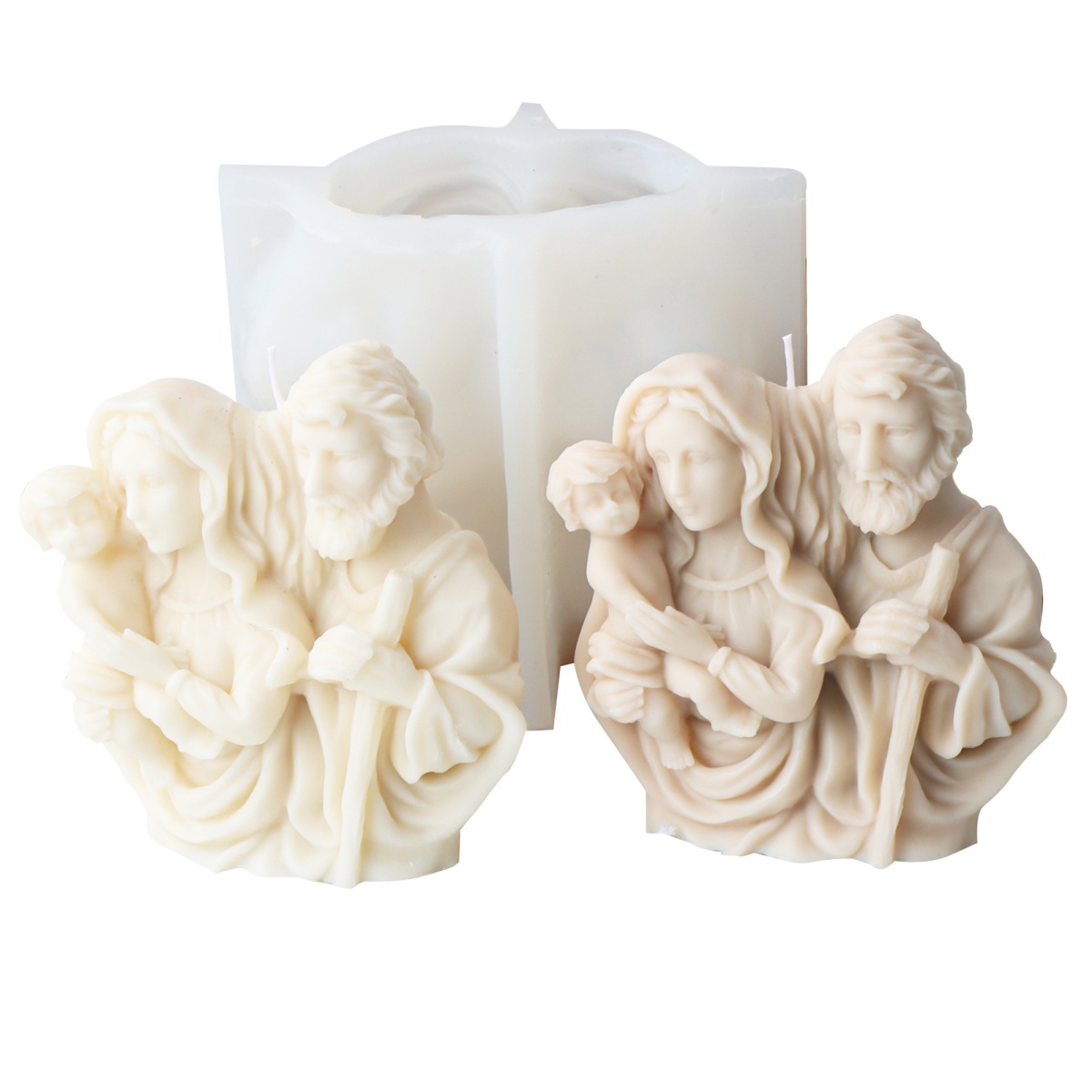 3D Kutsal Aile Heykeli silikon - Resin Art Furniture incelemesi ve fiyatı