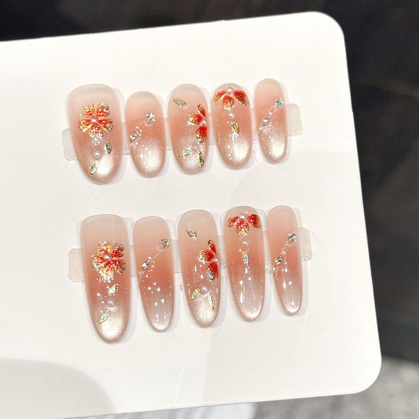 10 Adet El Yapımı Takma Tırnak - Resin Art And Design incelemesi ve fiyatı