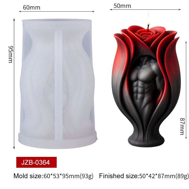 Gül Kaslı Adam Vücut Mumu Sili - Resin Art Furniture incelemesi ve fiyatı