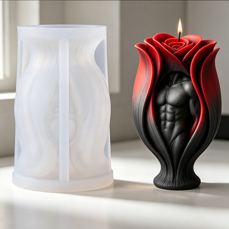 Gül Kaslı Adam Vücut Mumu Sili - Resin Art Furniture incelemesi ve fiyatı