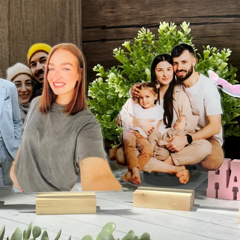 Kişiye Özel Aile Fotoğrafı Kiş - Resin Art Name incelemesi ve fiyatı